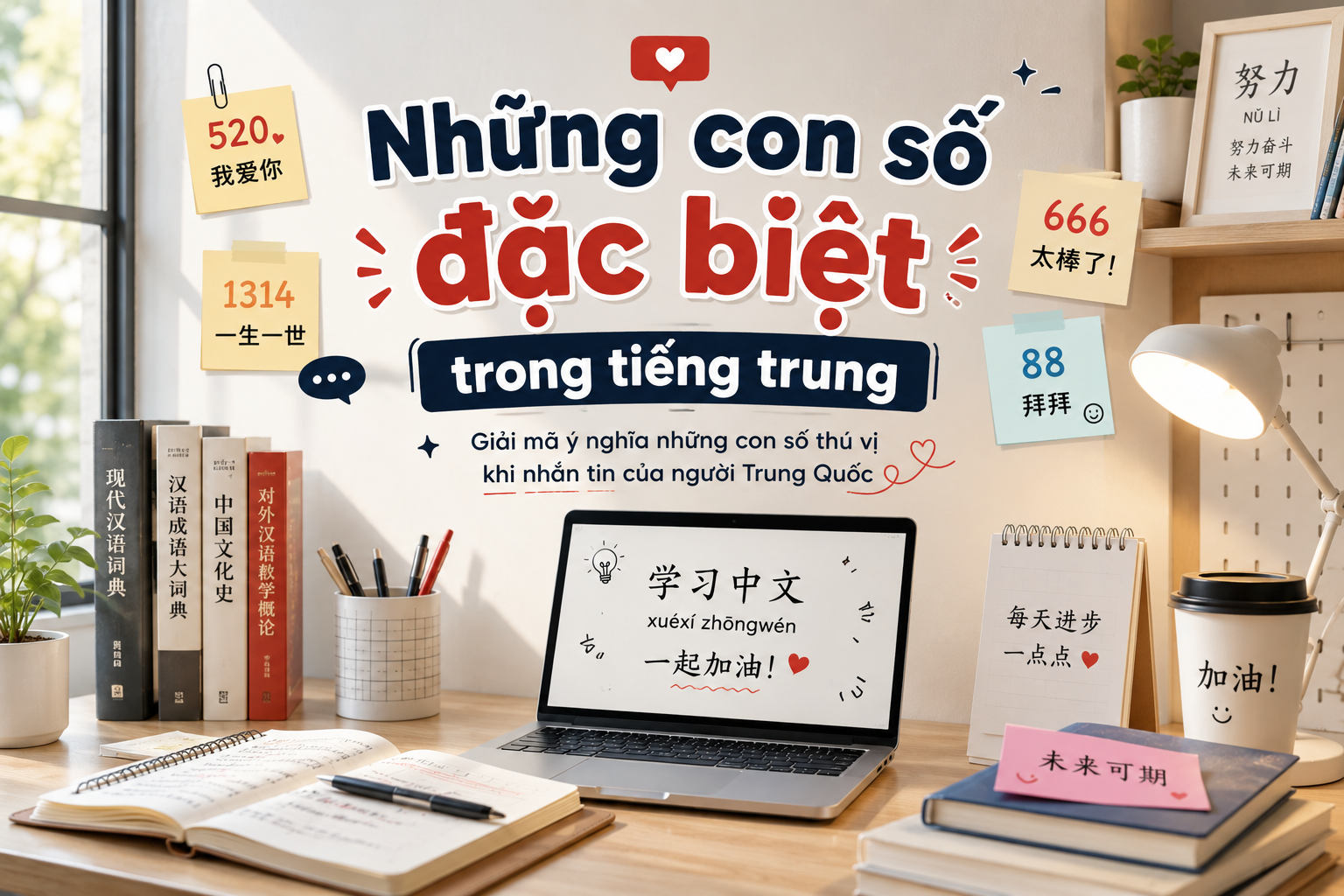 Những Con Số Đặc Biệt Trong Tiếng Trung: 520, 1314, 666 Có Nghĩa Gì?